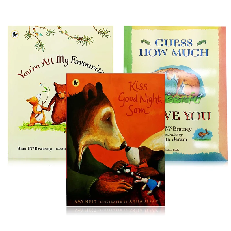 

Kiss Good Night, Sam By Amy Hest Educational English Picture Book Learning Card Story Book For Baby Kids Children Gifts