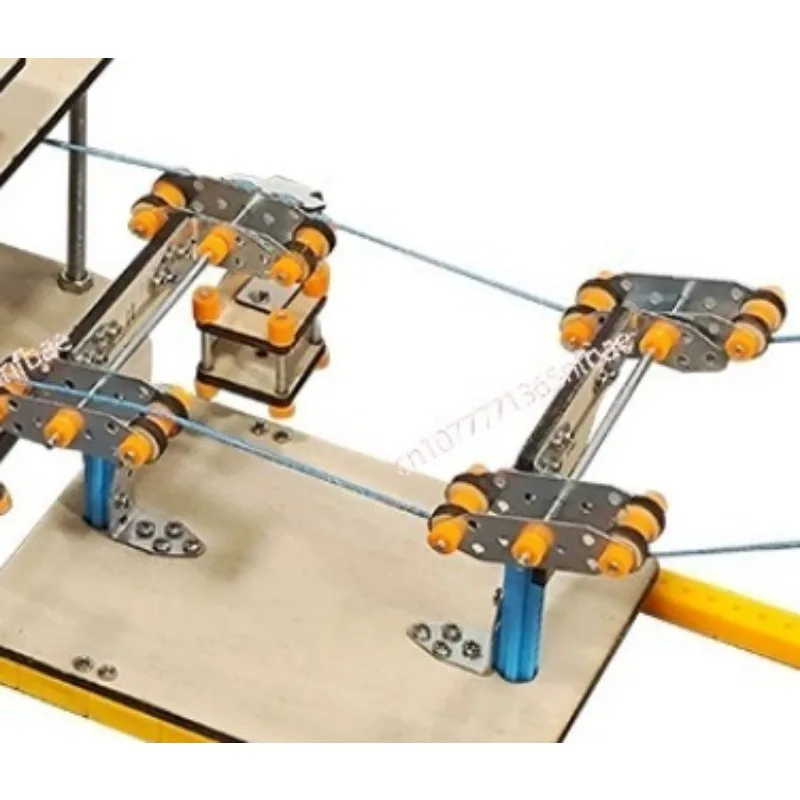small production handmade popular science model materials Sightseeing cable car, scientific experiment technology