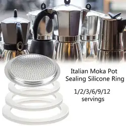 Brand New Durable Rubber Seal Spare Tea White Accessories Appliances Coffee Espresso Makers Odourless Parts Pots