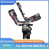 For ZHIYUN WEEBILL3 WEEBILL 3 Decal Skin Vinyl Wrap Film Handheld Gimbal Stabilizer Body Protective Sticker Protector Coat