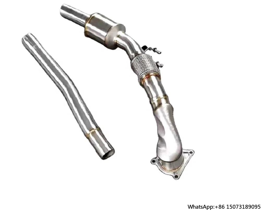 

Высококачественный выхлопной патрубок с глушителем и теплозащитным экраном для TT 2.0T AWD, модели 2008-2014 годов