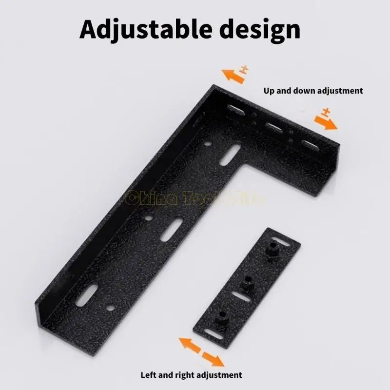 57QF Invisible L berbentuk braket untuk yang aman Desain Instalasi Mudah