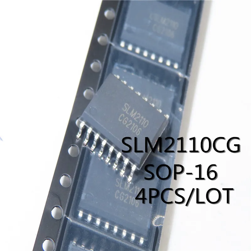 4PCS/LOT SLM2110CG SLM2110 SOP-16 SOIC16 SMD Full Bridge/Half Bridge Driver New In Stock Original