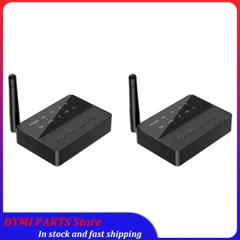 Global Sale-2X 5.3 Bluetooth Audio Adapter Aptx/HD/LL Audio Receiver Transmitter Wireless HIFI Stereo Adapter Lossless Sound