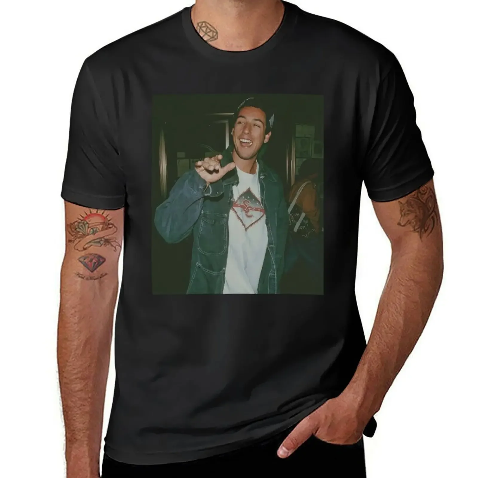 

Vintage Adam Sandler T-Shirt Short sleeve tee graphics big and tall t shirts for men