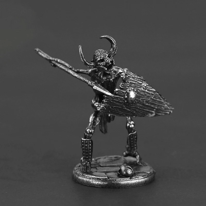 Metal undead soldier legion ancient small soldier man model hand-made finished car carrier table game chess piece ornament toy view 2