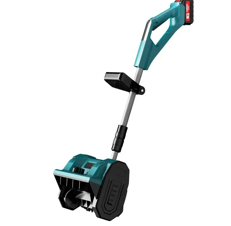 Cordless Snow Shovel Lithium 18v Battery Electric Snow Blower with Adjustable Telescopic Pole Fit Patio Deck Driveway