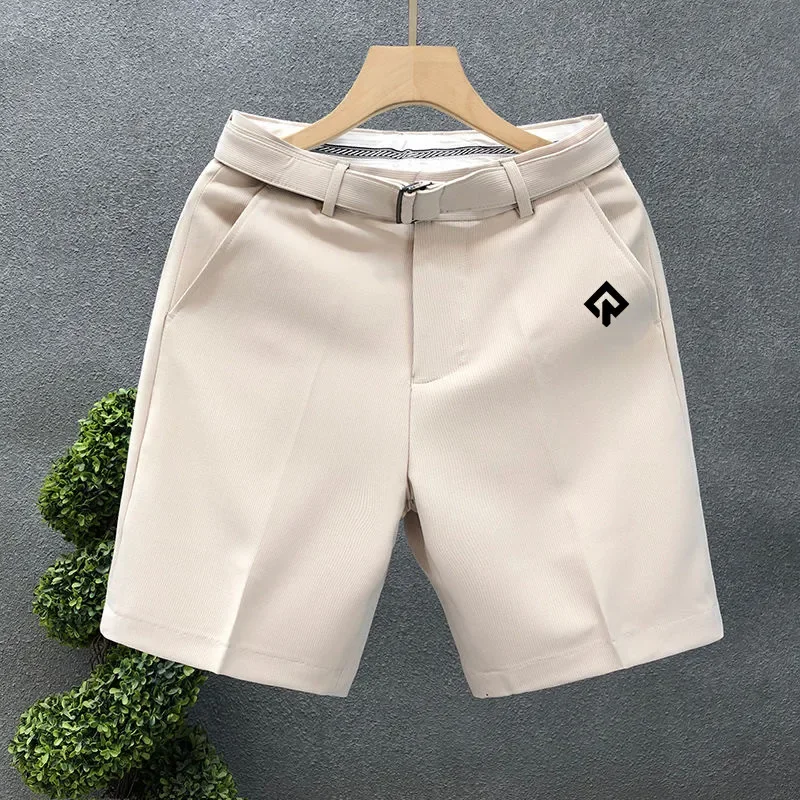 Ropa de Golf para hombre, pantalones cortos de marca de lujo, informales, coreanos, 2024