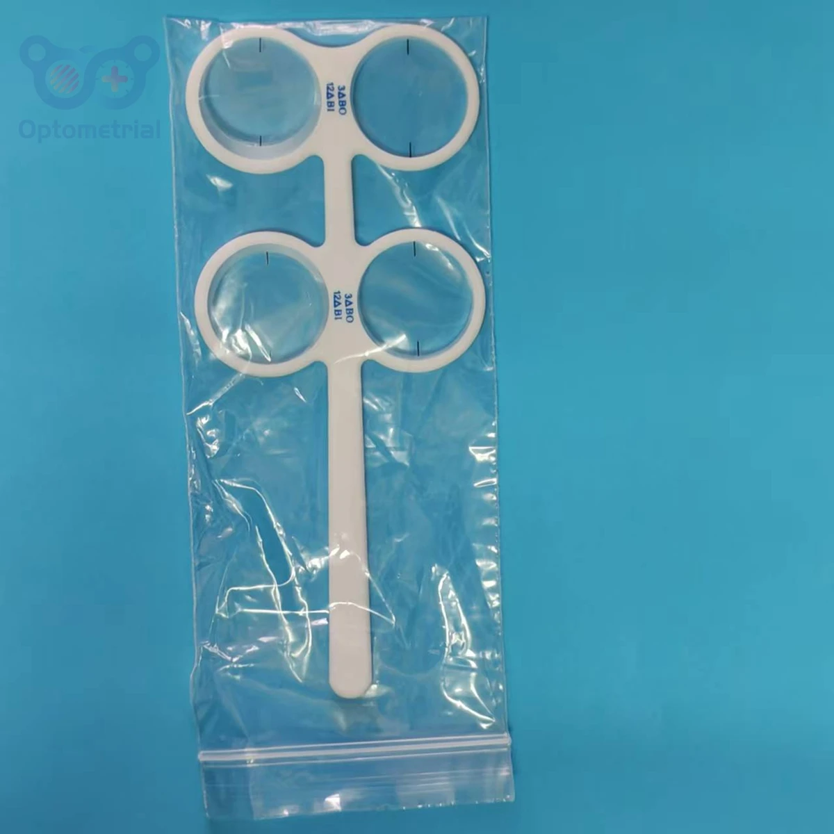 Fixed PD Confirmation Tester 3 Base Out 12 Base In Optometric Flipper Low Vision Therapy Training Tools Flipper