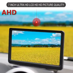 Newest Ultrathin 7 Inch AHD Car Monitor 1024*600 Resolution Screen For Car And Truck 9-36v