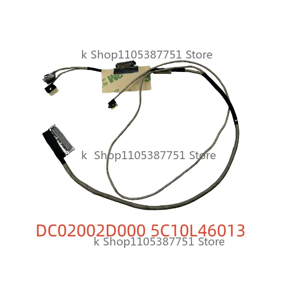 NOVO Cabo Flexível LCD para Lenovo YOGA 510-14AST 510-14ISK Cabo de Tela kk+ DC02002D000 5C10L46013