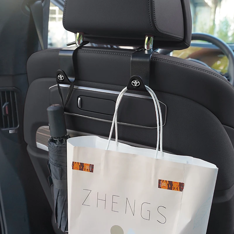 2 قطعة السيارات الداخلية المحمولة المقعد الخلفي السنانير لتويوتا غازو سباق كورولا يارس شر أوريس Rav4 بريوس برادو أفينسيس فيرسو سيينا