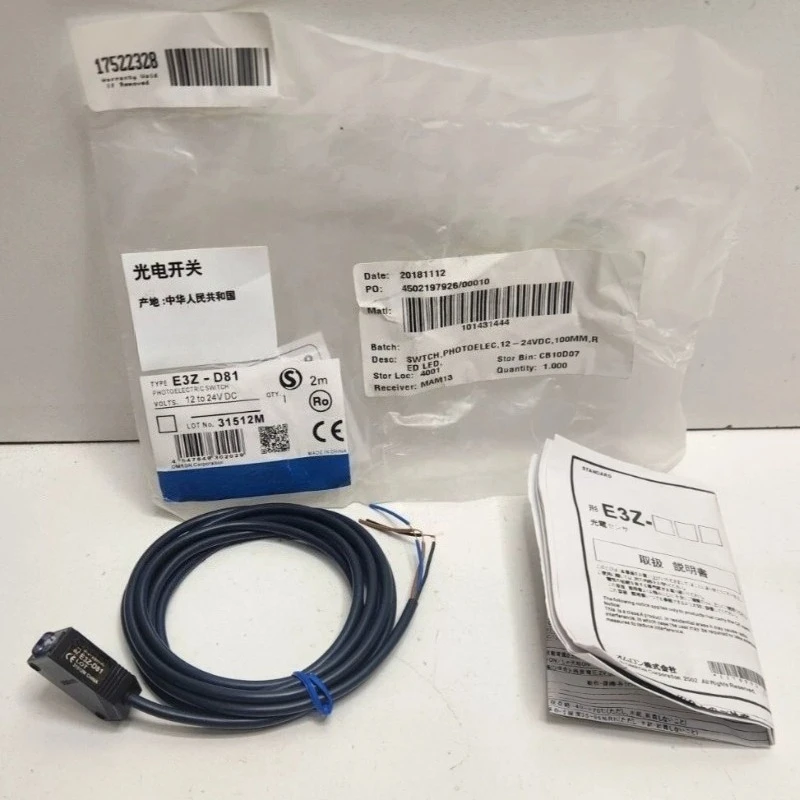 

Brand New Original E3Z-D81 Photoelectric Switch High Quality Fast Transport