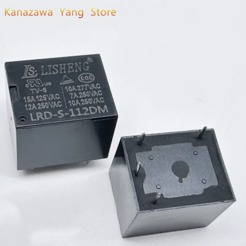 5 unidades relé de 4 pinos LRD-S-112DM LRD-S-124DM 12V 24V 12A