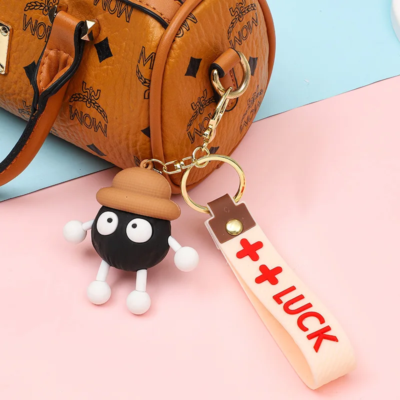 พวงกุญแจมินโซ,พวงกุญแจ, กระเป๋าคู่ระดับไฮเอนด์, ตุ๊กตาผู้หญิงสร้างสรรค์, จี้รถน่ารัก, ของตกแต่ง, ตุ๊กตา