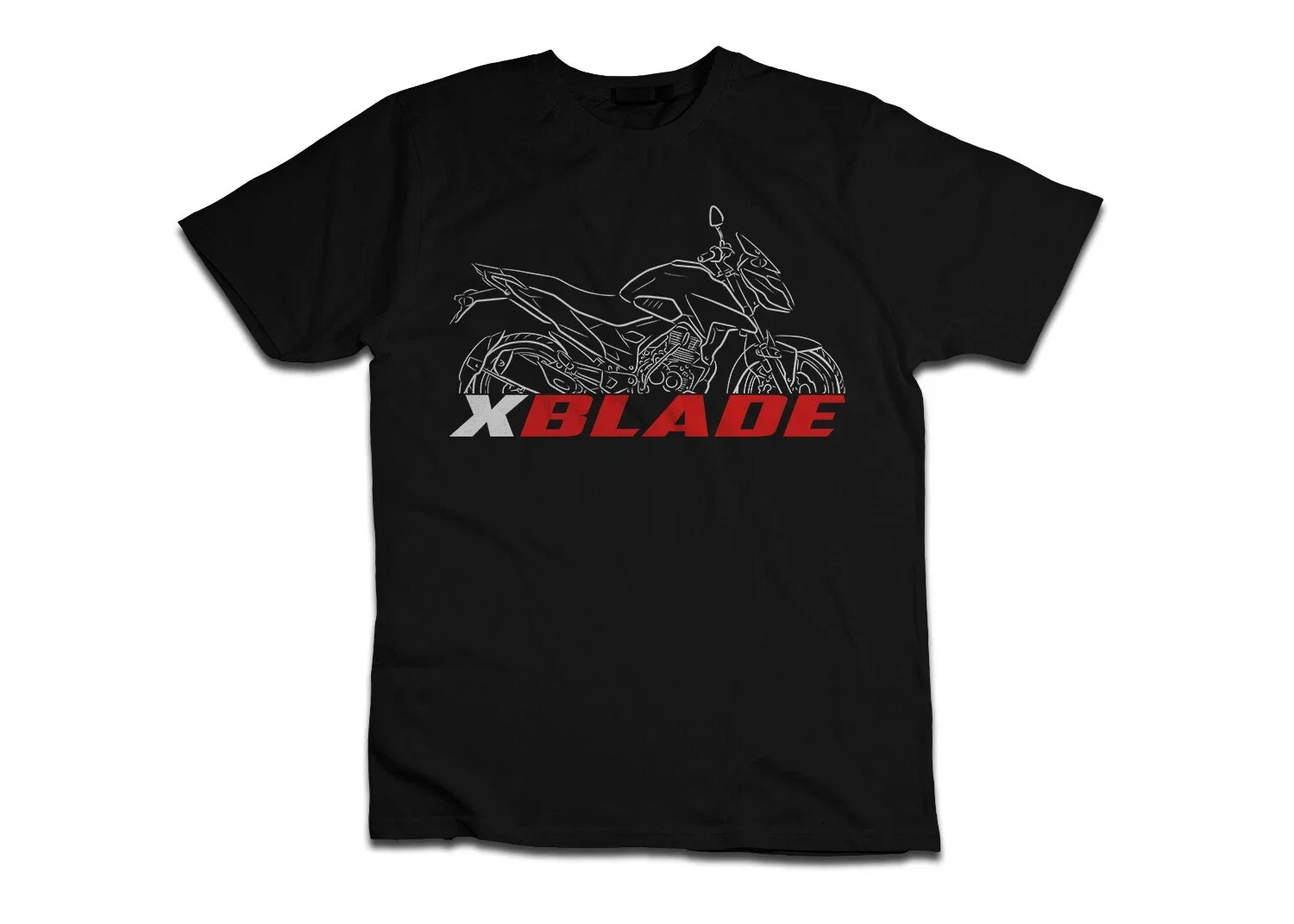 

XBlade 2018-2024 Motorcycle T shirt Graphic Casual Summer Short Sleeves 100% Cotton Cool Tee
