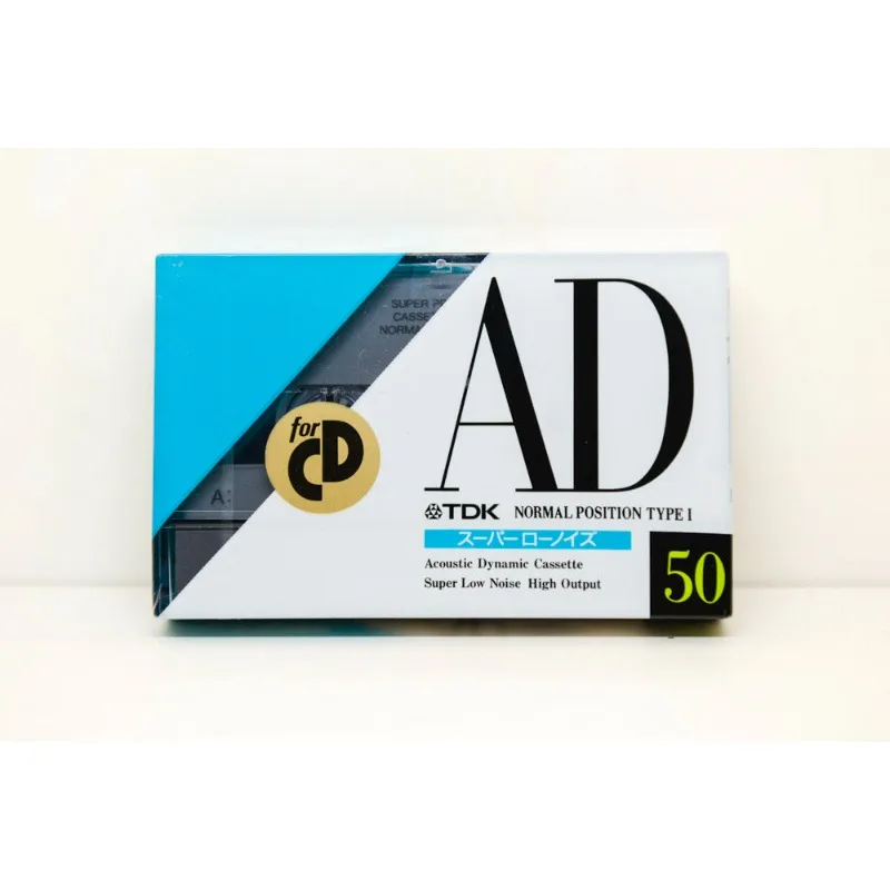 Cintas de Audio TDK AD 50, Cintas, Cintas Virgen, Categoría 1