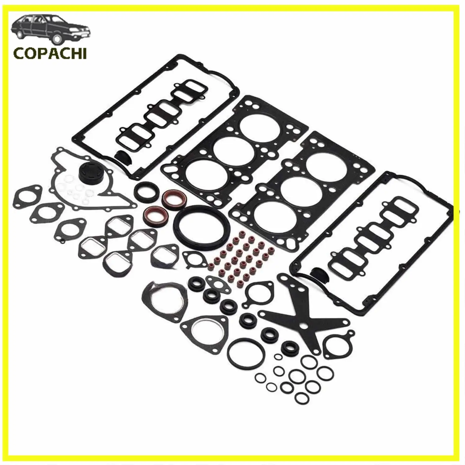 1Set Engine Cylinder Head Rebuild Overhaul Seals Gaskets Kit For Audi A4 A6 B6 C5 V6 2.5 TDI Diesel Car Accessories Replacement