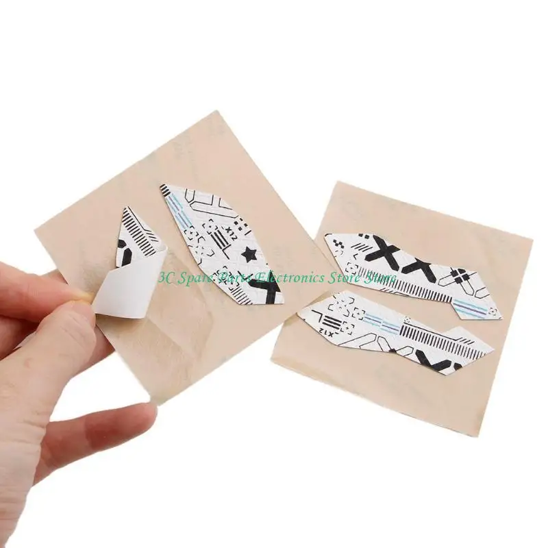 

SZ 13x10mm Mouse Skin Mouse Anti-slip Tape Mouse Skates Mice Side Stickers for G900 G903 Mouse Moisture Wicking