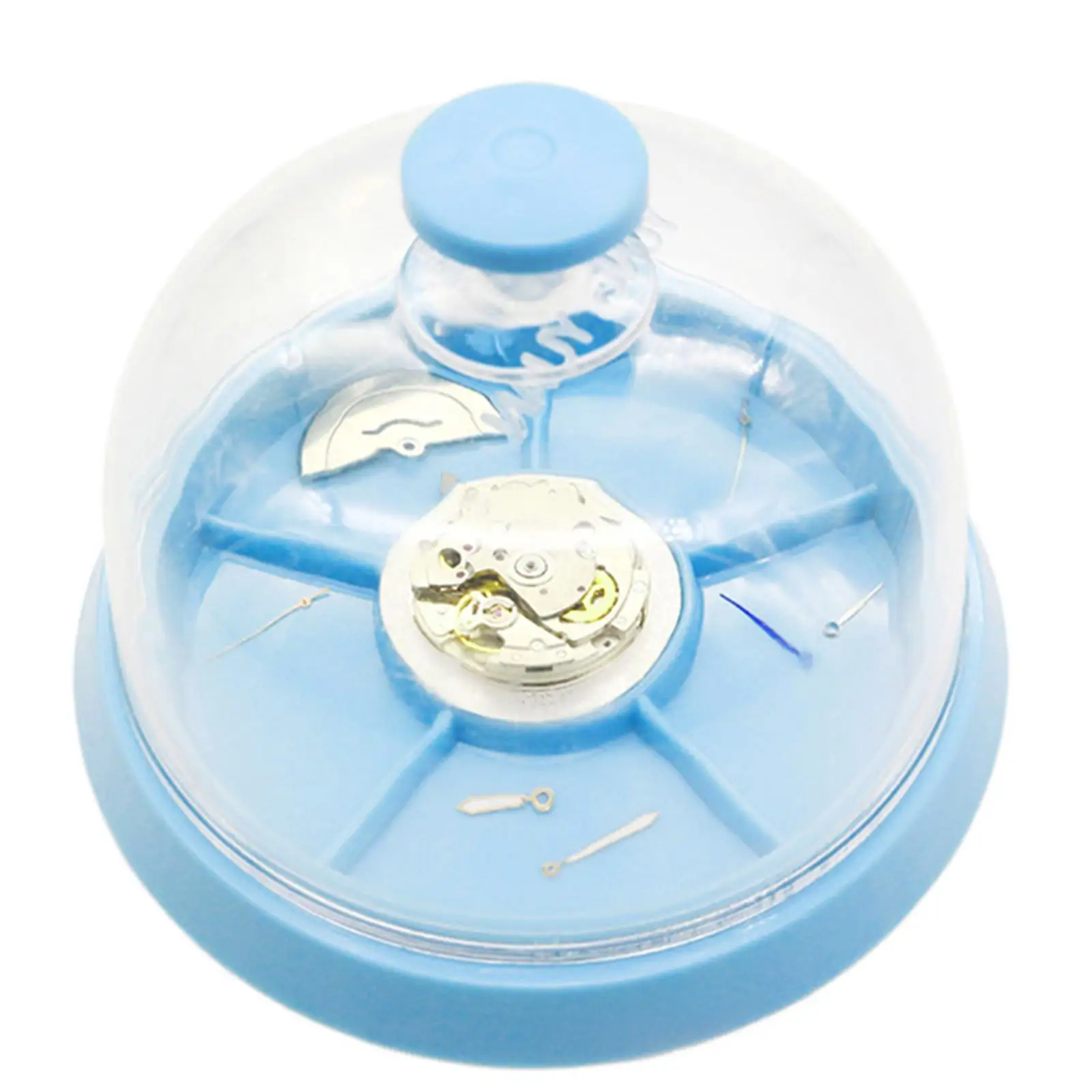 Watch Movement Dust Cover Watchmaker Repair Tool Plastic Watch Movement Tray image 2