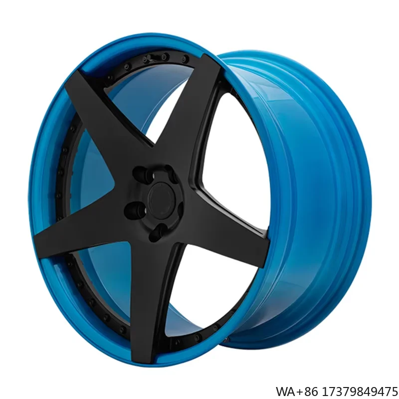 

2-Piece Forged Aluminum Alloy Sports Racing Wheel 17-20 Inch Custom Car Wheel for BMW Urus C8 6x139.7 5x114.3 4x100 35mm