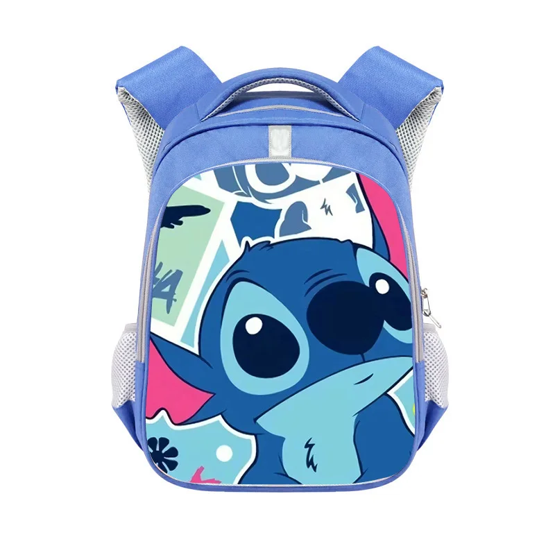 

2024 New Disney Stitch Primary And Secondary School Students' Burden-reducing Wear-resistant Animation School Bag Mochila