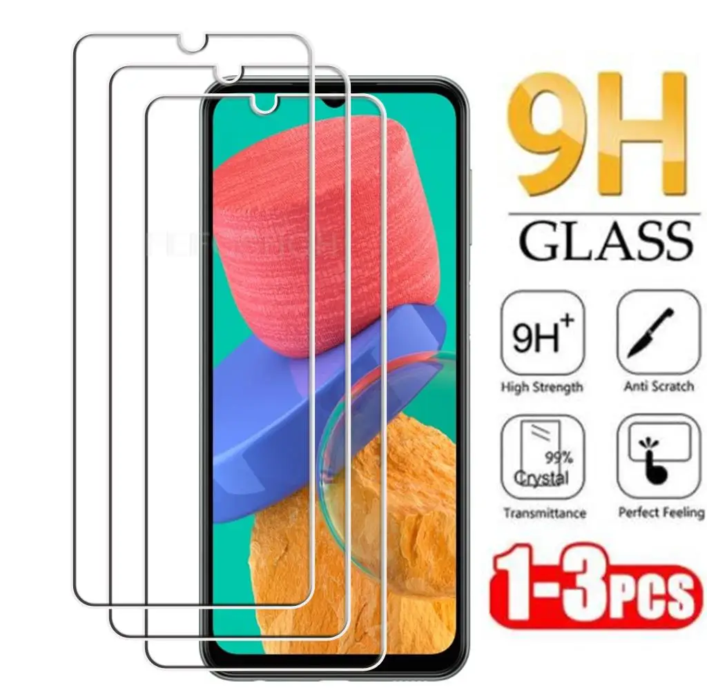 HD Original Tempered Glass FOR Samsung Galaxy M33 5G 6.6"GalaxyM33 M 33 SM-M336B M336 Screen Protective Protector Cover Film