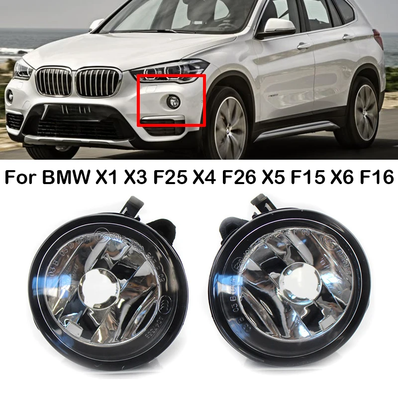 

63177238787 63177238788 Car Front Bumper Fog Light Front Fog Lamp Driving Lamp For BMW X1 X3 F25 X4 F26 X5 F15 X6 F16 2010-2018