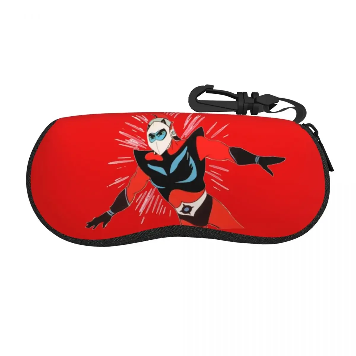 Custom Actarus Goldrak Sunglasses Soft Case Neoprene Zipper UFO Robot Grendizer Shell Eyeglass Case Protective Box For Glasses