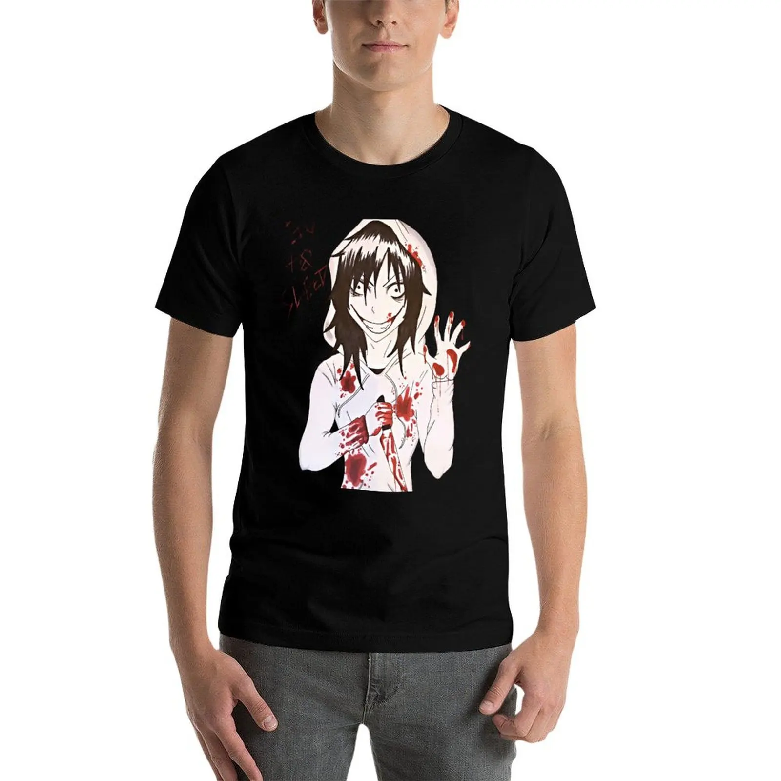 

jeff the killer 2 T-Shirt funny t shirts man man t shirts high quality luxury brand t shirts designer T-Shirt