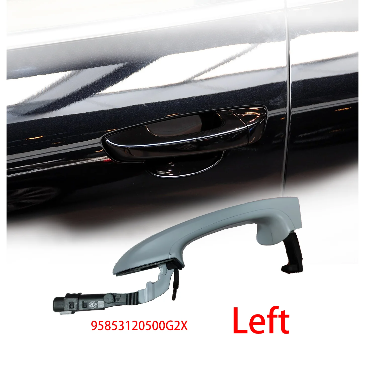 95853120500G2X 95853120600G2X door handle with induction switch Installation after painting is required for Cayenne  2011