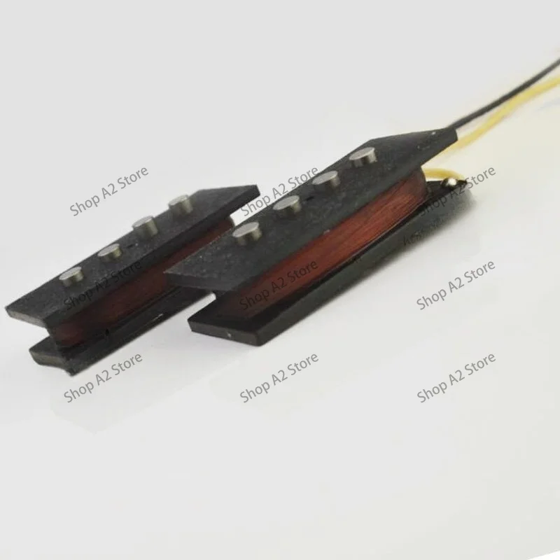 A5 10.8K Precision PB Bass Pickup, Black Fiber Baseplate Single Coil Pickup for 4 String Electric Bass