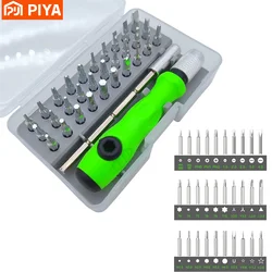 32 In 1 Small Screwdriver Set Mini Magnetic Screwdriver Set Contains 30 Bits Precision Repair Tool Kit Set Screwdriver Tool Set