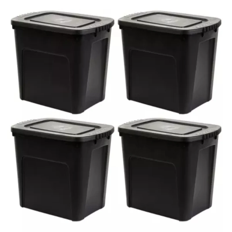 

Kit 3 Caixas Organizadoras Plasticas Eco Box 80l + 1 Gratis. Boxes, Boxes and Baskets Decorative Boxes