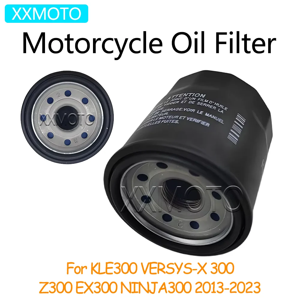 For Kawasaki KLE300 KLE 300 VERSYS-X 300 Versys-X 300 Z 300 EX300 NINJA 300 2013-2023 Motorcycle Oil Filter Fuel Filter Element