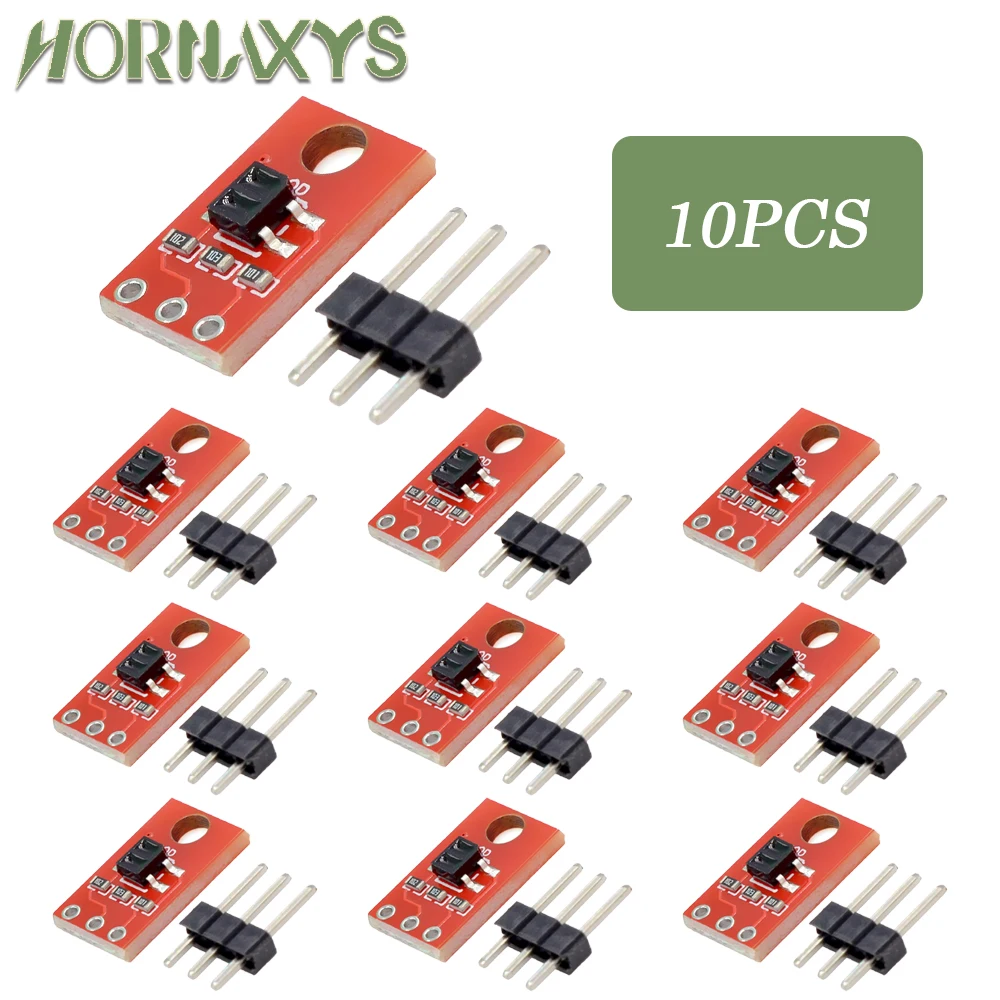 Placa de ruptura de Sensor lineal de línea QRE1113, módulo de Sensor reflectante infrarrojo, salida Digital de 3,3 V y 5V para Robots de seguimiento