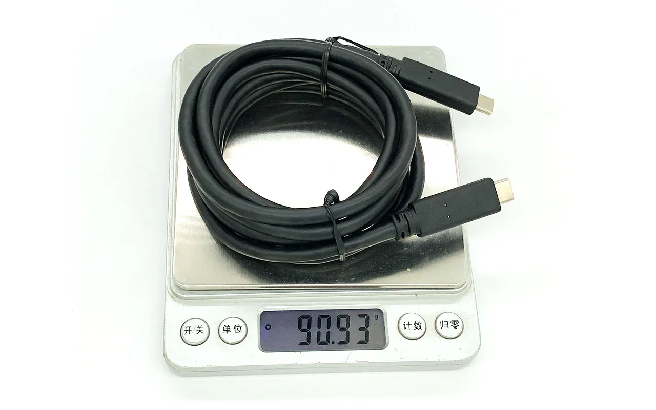 كابل أصلي جديد لينوفو USB-C إلى USB-C يدعم معدل بيانات 10 جيجابت في الثانية 100 وات 20 فولت/5A 4K 60 هرتز Emarker من النوع c إلى النوع c