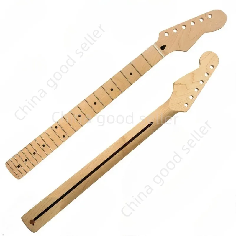 22 Products Maple Fingerboard Electric Guitar Neck Organ Handle for Fenders St Strat -- with Back Middle Line