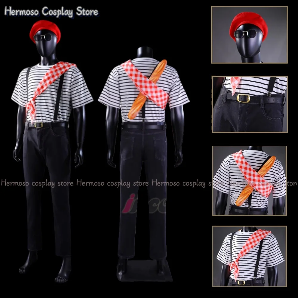 كلير سبكور: إكسبيديشن 33 الرغيف الفرنسي الزي مقابل Sciel تأثيري حفلة عيد الميلاد رائع موحدة اكسسوارات الدعائم مجموعة كاملة