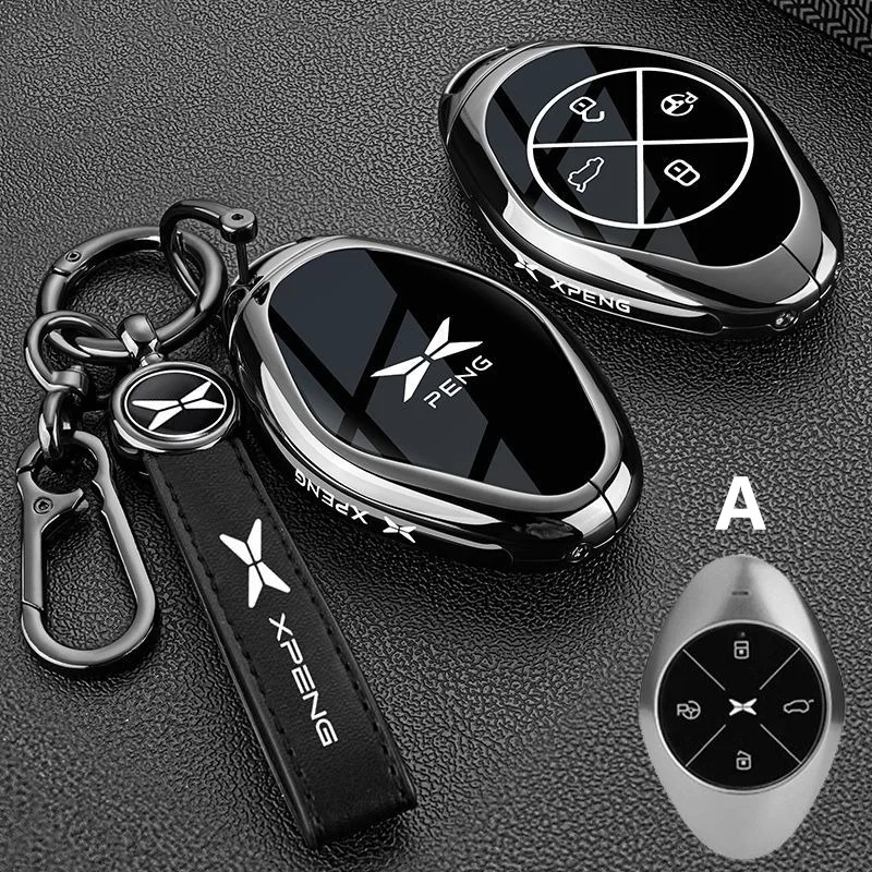 Autoschlüsselhülle für Xpeng Xiaopeng G6 Mona M03 P7 P7i P7+ P5 G3 G3i G9 G7 2025 2023 Zubehör Schlüsselanhänger Schlüsselgehäuse Schutzhülle – Detail 8