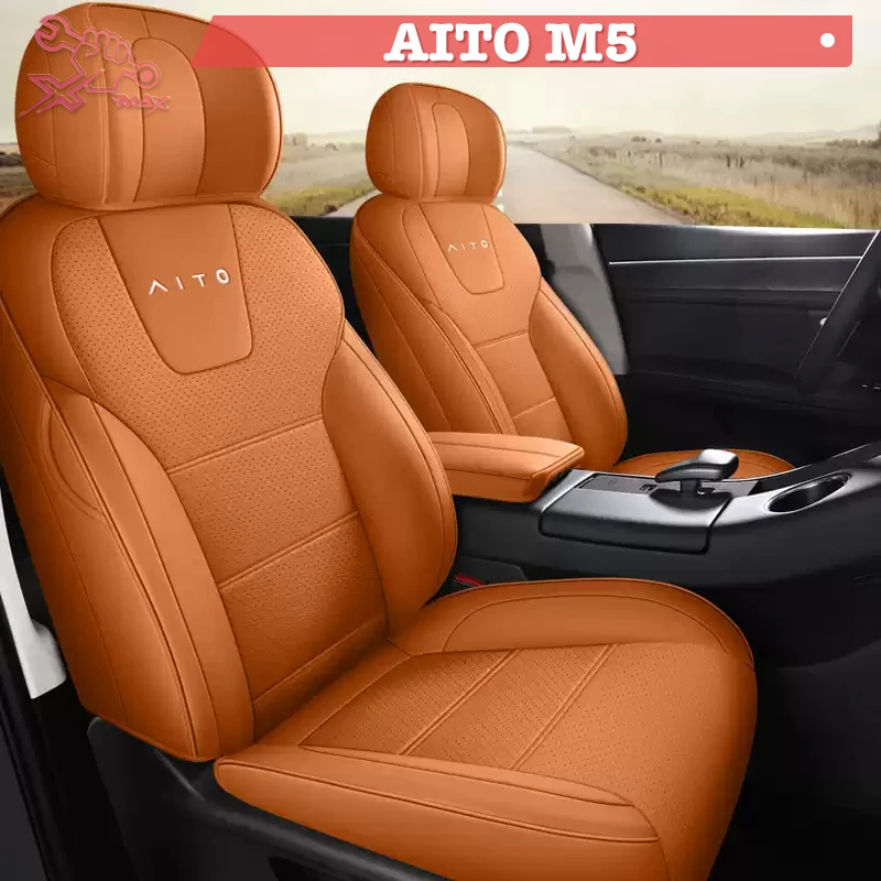 

Для AITO M5 2022-2024 левый чехол на автомобильное сиденье, индивидуальный чехол на сиденье, всесезонные полностью окруженные подушки сиденья