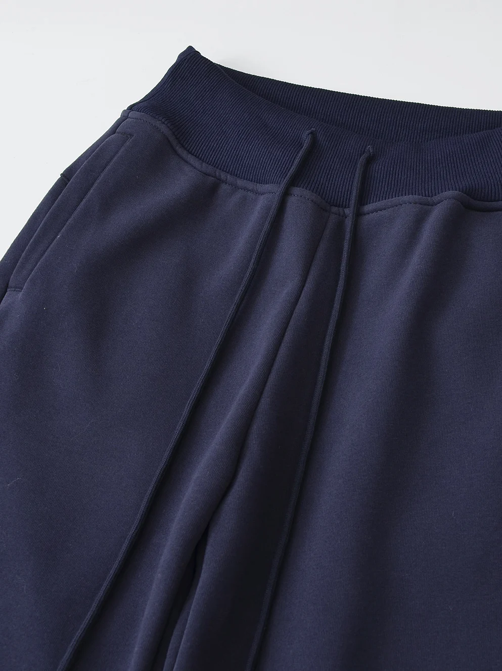 Hohe Taille Dstring Breite Bein Hosen frauen Lose Abnehmen Fce Casual Hosen Herbst Winter Neue Sle Einfache Spor Look