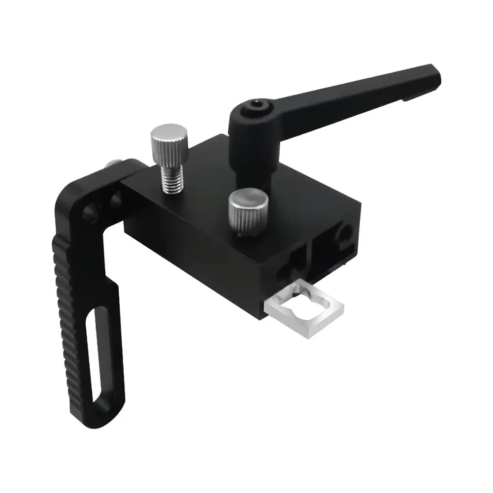 Adjustable for miter Track Stop in Aluminum Alloy with Lock for Enhanced Accuracy and Secure Fixing on For Woodworking T Tracks