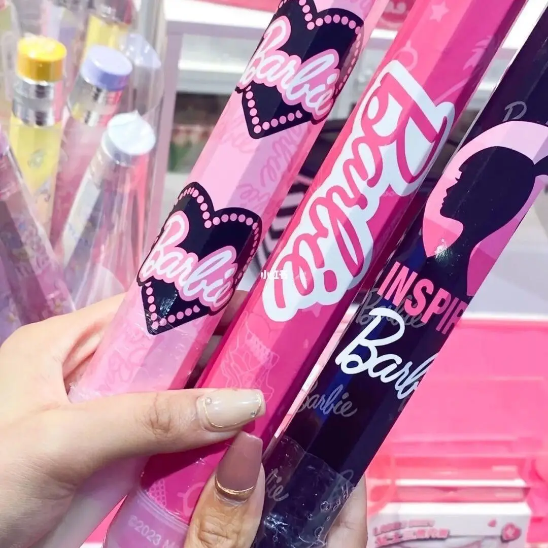 Barbie Huge Pencils Kawaii Trendy Movie Toys Funny Decoration Pink Lovely Sweet Ornaments Girls Kids Gift Stylish Models