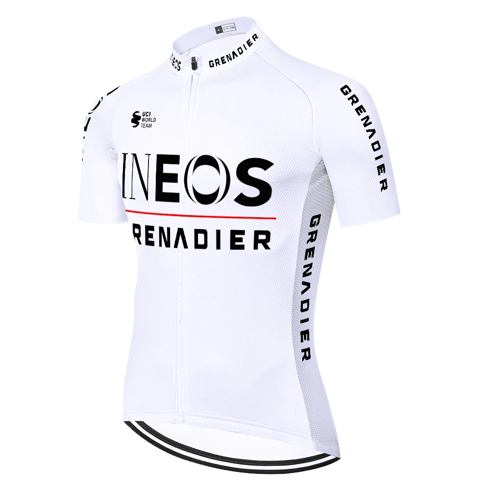 2023 INEOS GRENADIER koszulka rowerowa z krótkim rękawem camisa ciclismo wielerkleding heren camisetas mtb tricota odzież rowerowa tenue