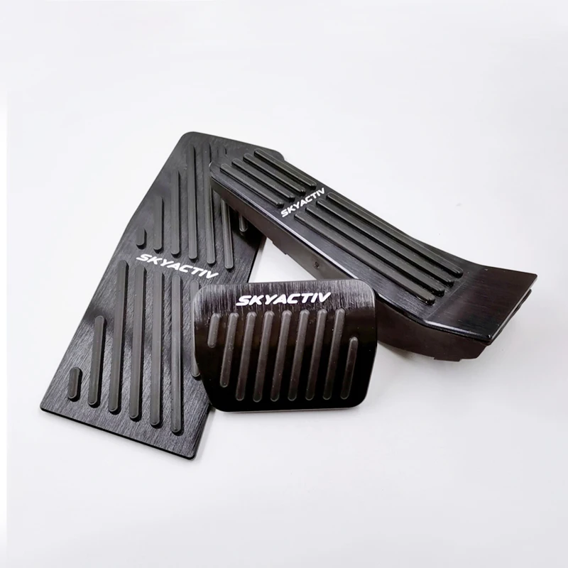 For Mazda 3 BP CX30 CX50 CX60 MX30 2020 2021 2022 2023 2024 2025 Car Accelerator Brake Pedals Foot Rest Pedal Cover Accessories