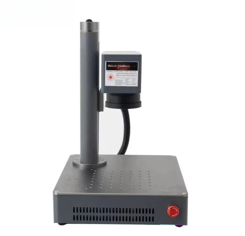20W/30W/50W Portable Mini Small Split Type Laser Marking Machine Fiber Las er Steel, Copper, Silver, SS Laser Engraving Machines