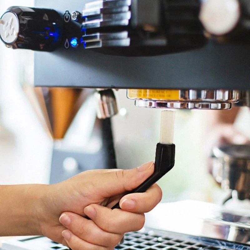 Coffee Dust Clean Brush Espresso Machine Cleaning Brush Plastic Handle Brush Cleaner Tools Coffee Cleaning Tool