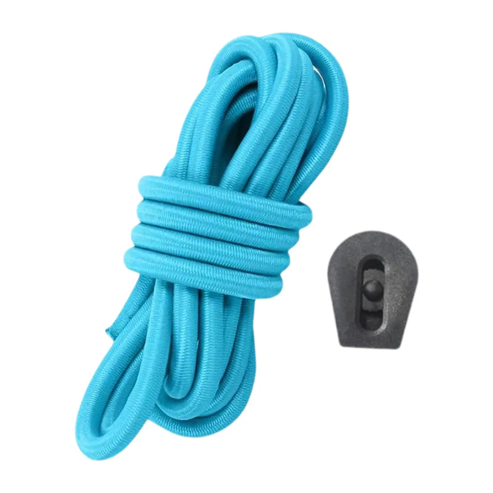 Marine Grade Elastic Bungee Cord Portable Stretch Rope with Anti Slip Buckle for Paddle Board Accessories and Gear Hold