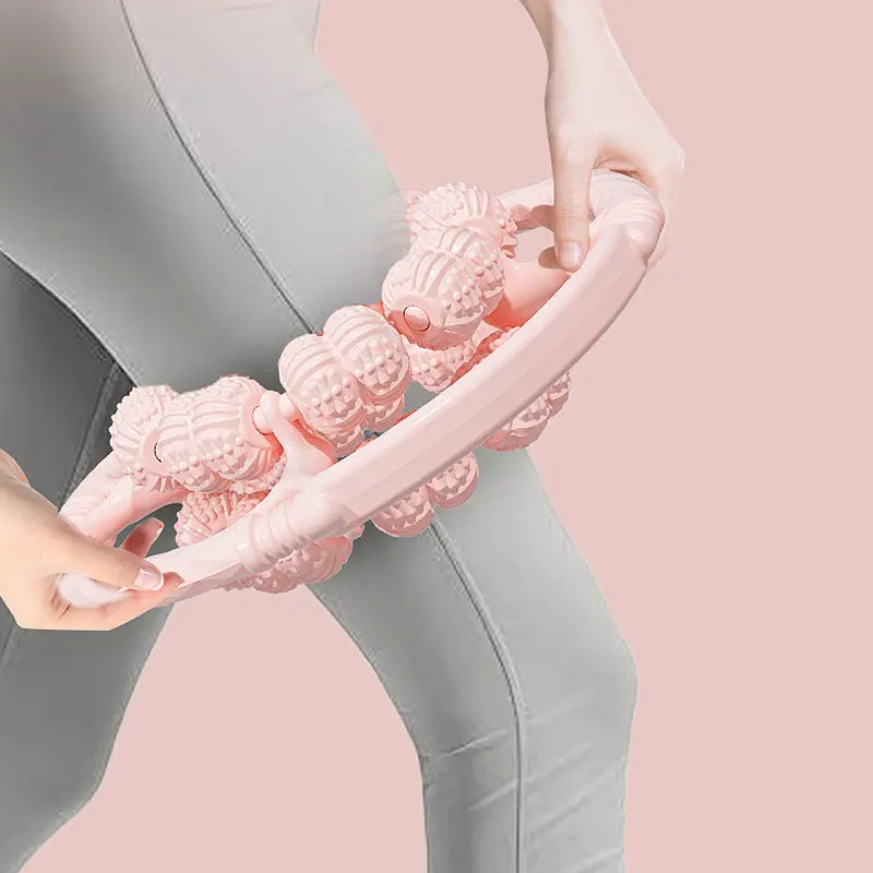 

Массажер для ног, зажим с роликовым кольцом, зажим для ног для похудения, ролик для расслабления мышц ног для похудения, артефакт массажной зубной палочки с волком